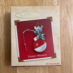 Hallmark “ fishin’ Mission” keepsake ornament.
